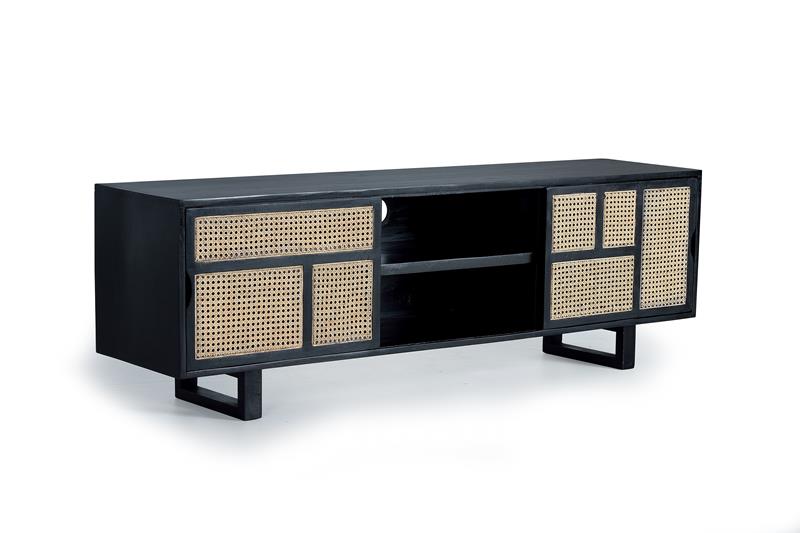 #1114 Mango wood tv stand 55x170x40 cm $836
