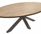 #2005 Dining table in french oak 230x120x76 cm