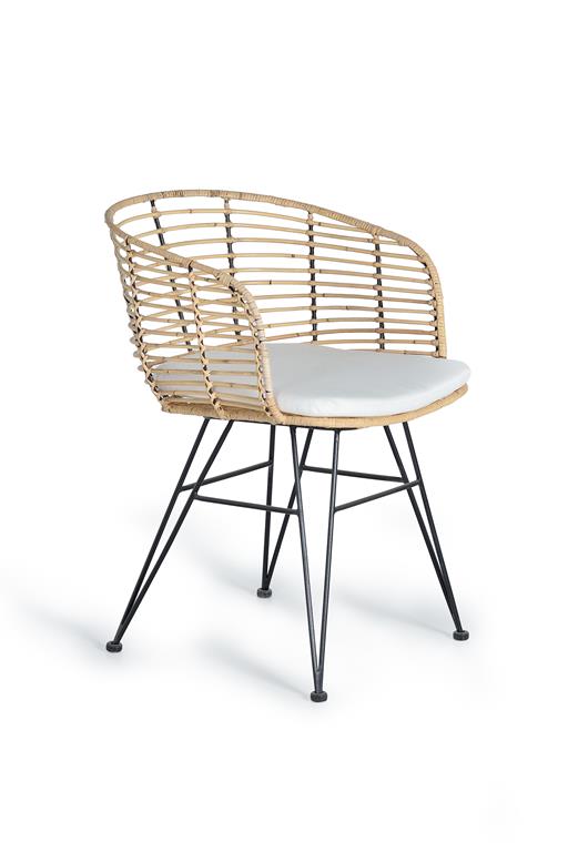 #5650 Natural rattan chair $ 217