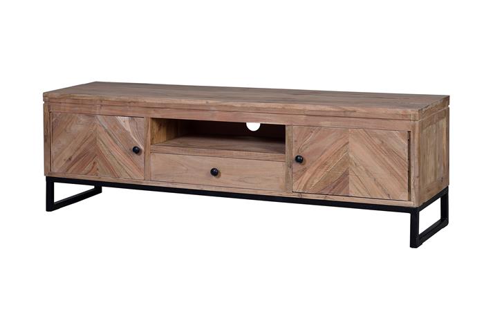 #6732 Natural acacia wood tv stand 50x60x40 cm $911
