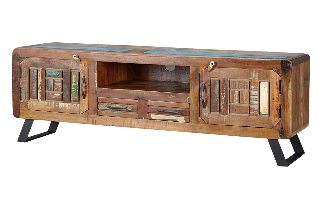 #6967 2 doors 2 drawers tv stand 54x160x40 cm $726