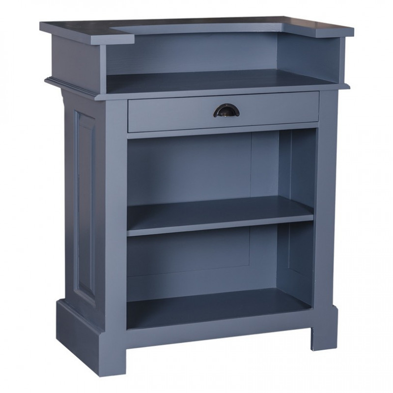 Bar counter in painted finish