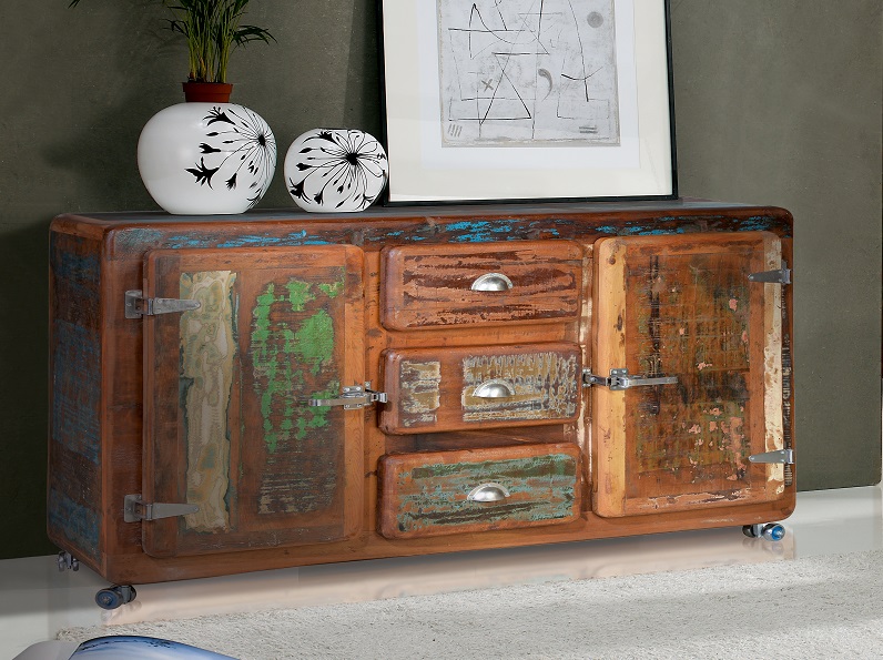 3 drawers 2 doors sideboard 90x150x40 cm $ 1015