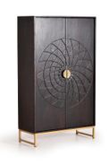 Delphi cabinet in mango wood 150x90x38 cm $1099