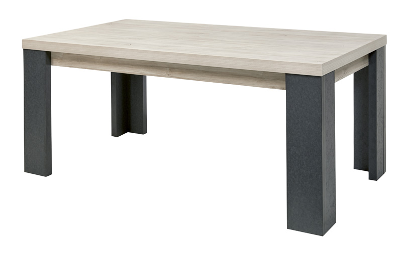 Hercules dining table in beach oak color 180x100x77H cm $341