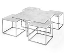 KPZK-01 white coffee table 50x50x52H cm $451