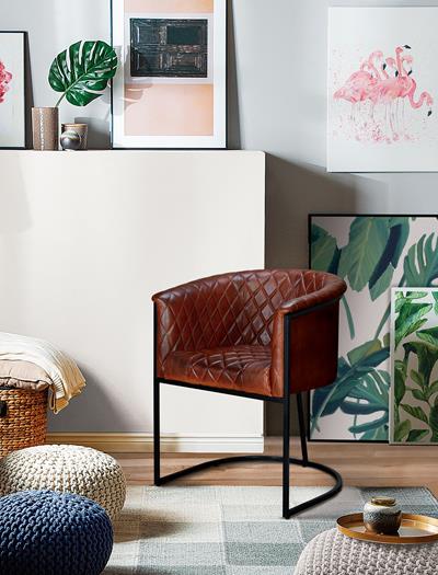 Leather armchair $ 466