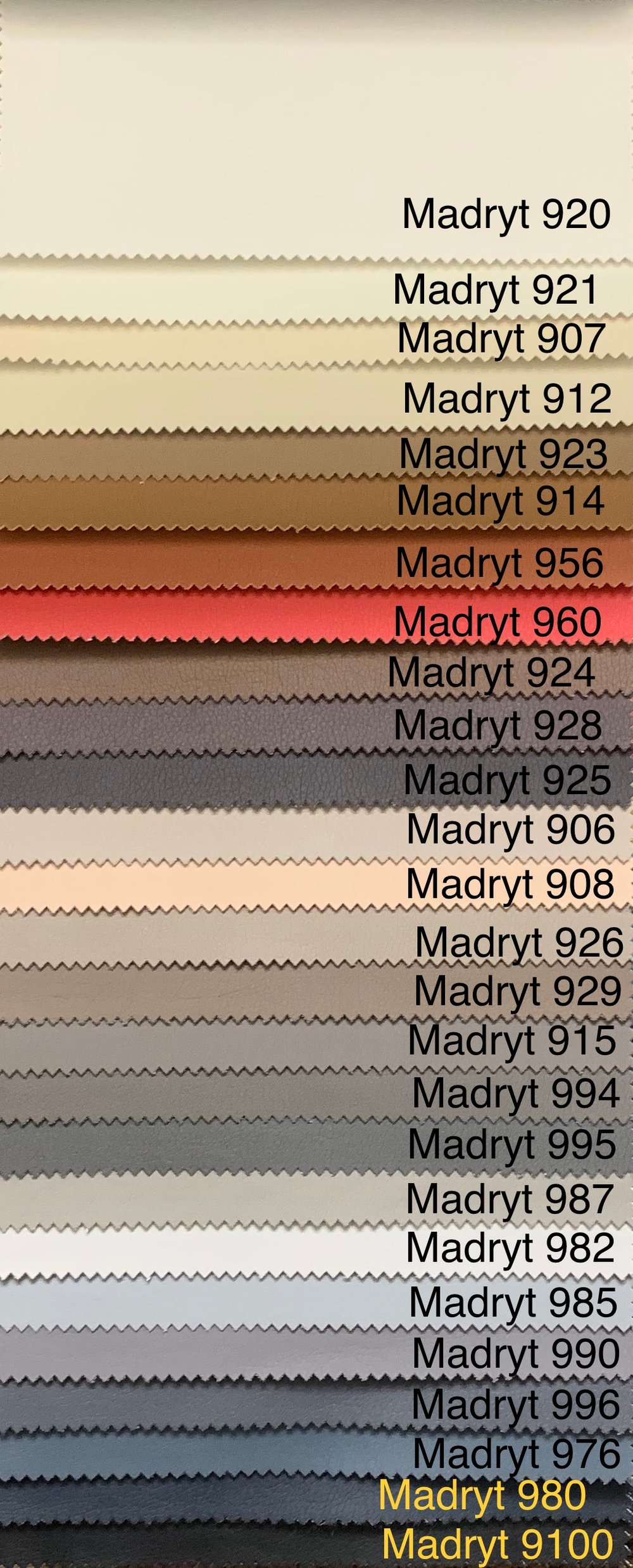 Madryt fabrics