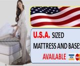 US SIZE MATTRESS AND BASES