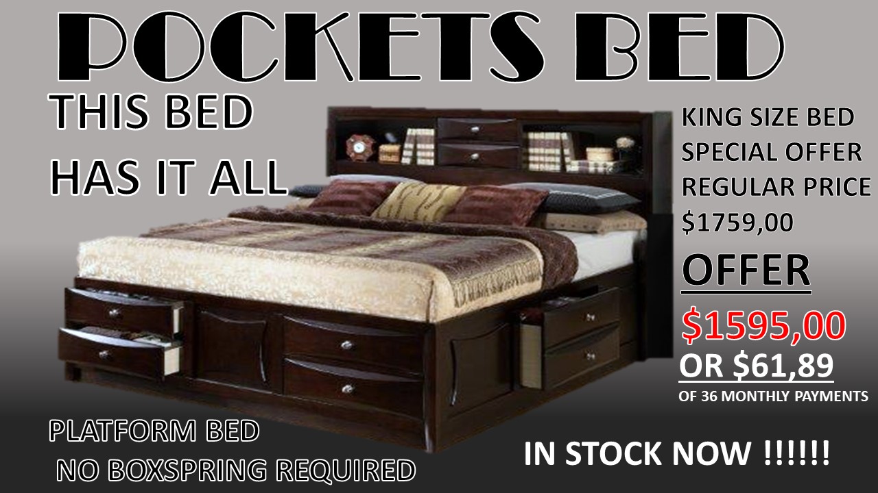 POCKETS KING SIZE