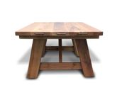 RUSTICA TOWER COFFEE TABLES 110X70X45 CM TOP 4 CM THICK