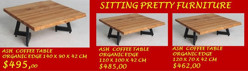 SITTING PRETTY  coffee tables ASH WOOD