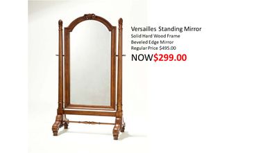 Versailles Mirror text