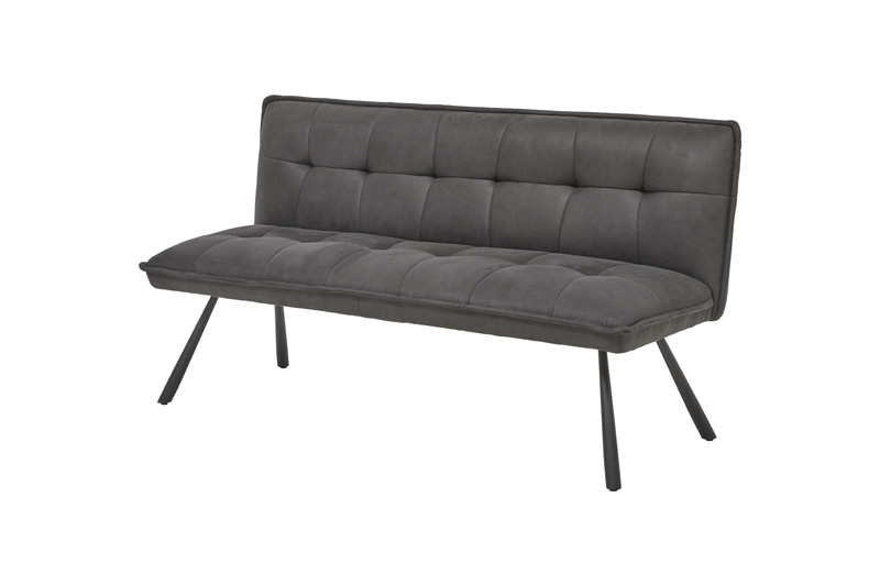 Bench in anthracite stoff 170 cm $490